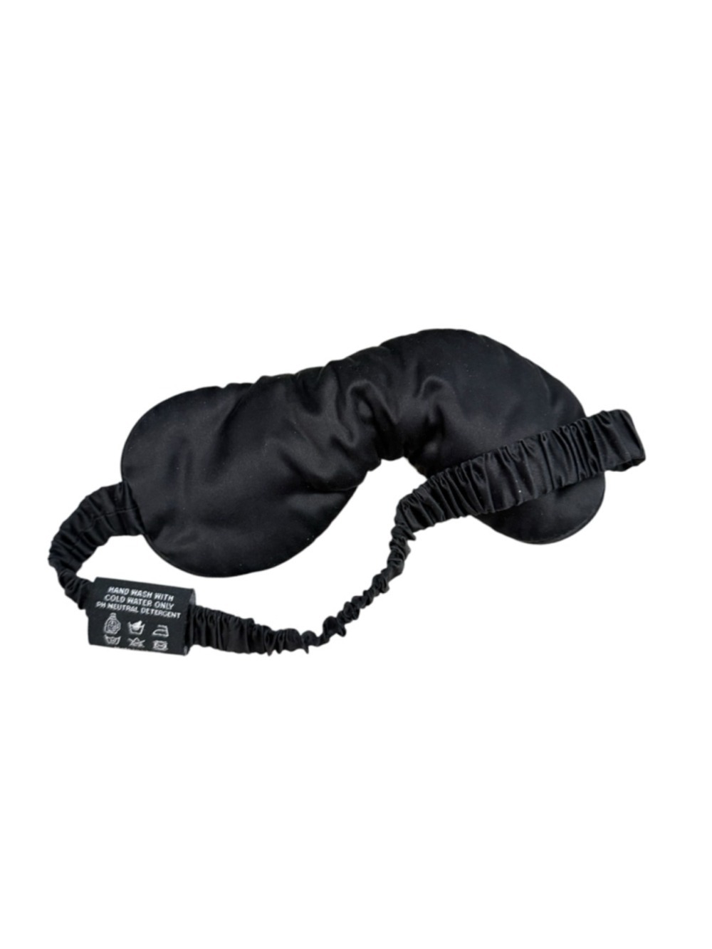 Blissy Silk Sleep Mask Black 22 Momme Luxury Eye Mask w/ Box - Picture 5 of 5